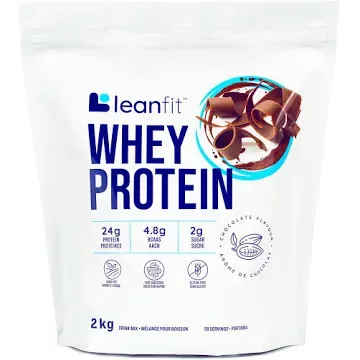 Leanfit Whey Protein - Chocolate, 2 kg thumbnail