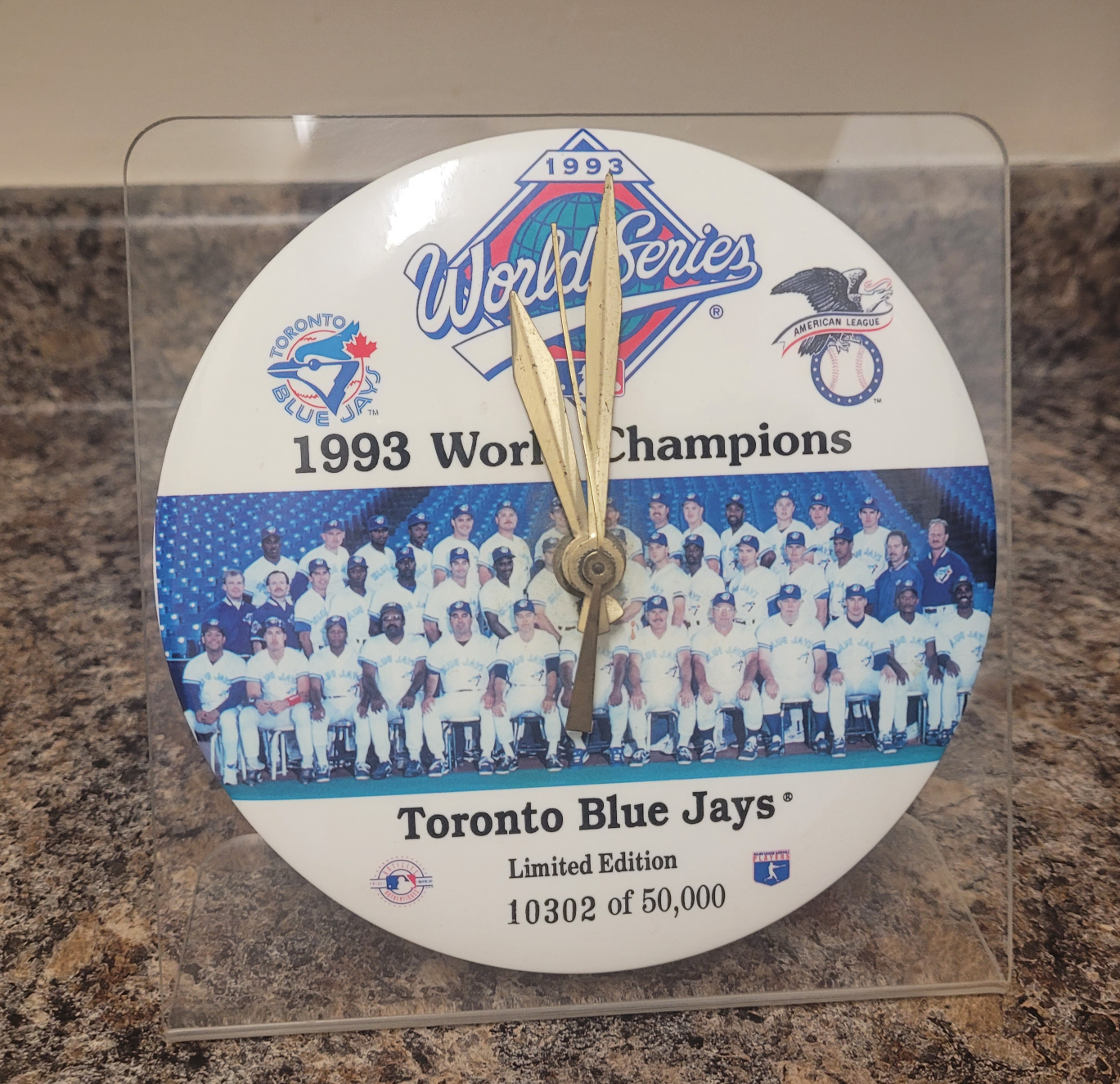 Toronto Blue Jays 1993 World Series Clock