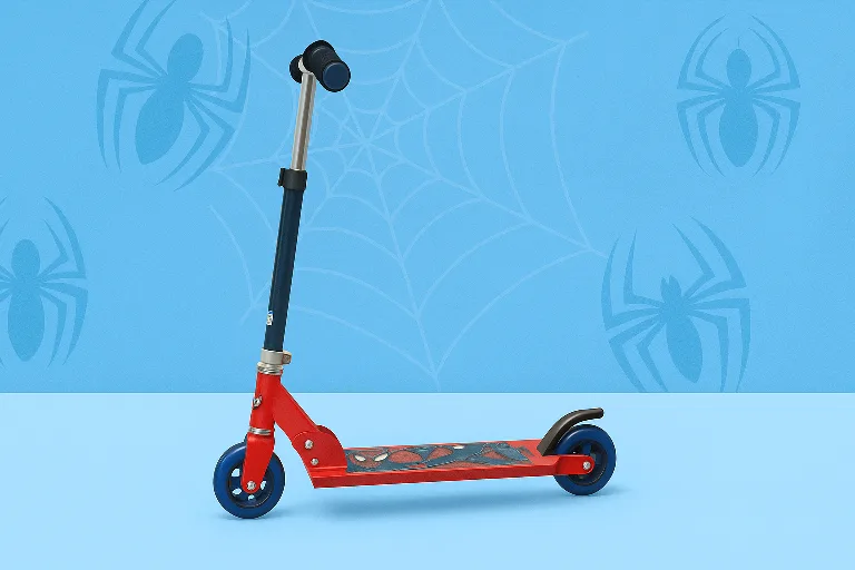 Spiderman Scooter - Red & Blue thumbnail