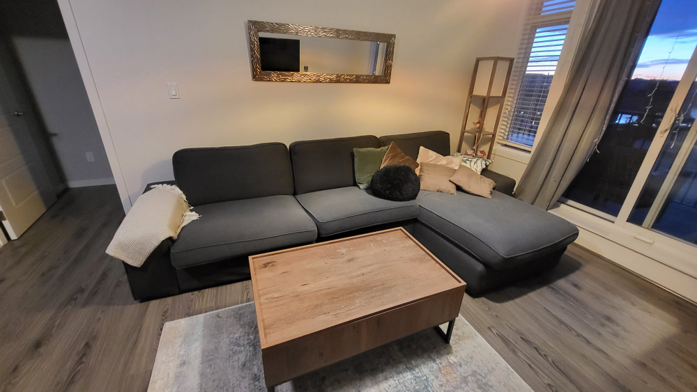 Dark Grey Sectional Sofa