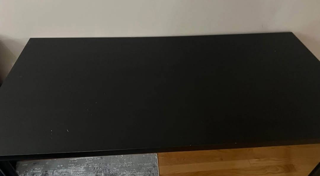 Ikea Black Desk - photo 2
