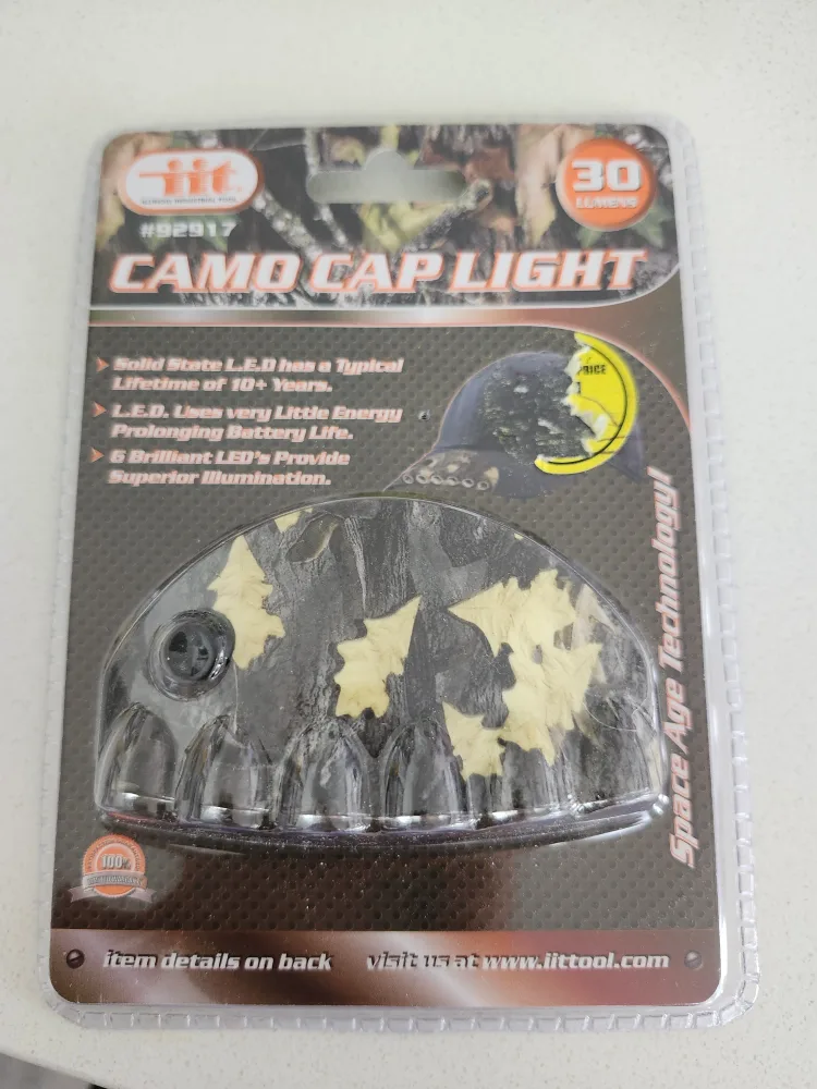 Camo Cap Light - New in Package thumbnail
