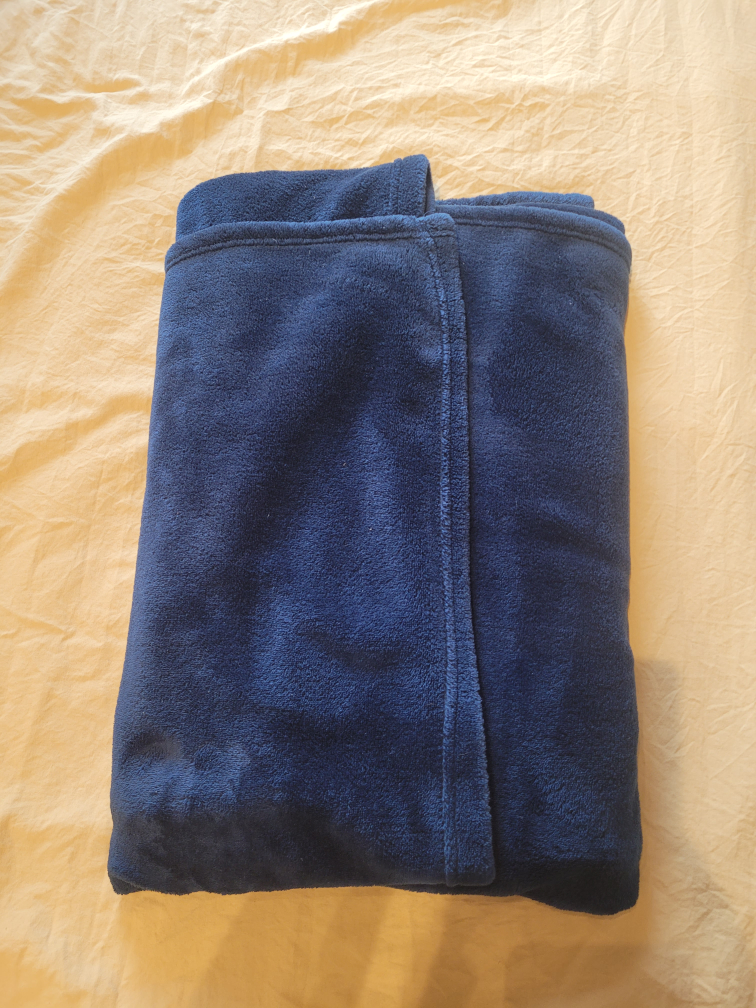 Navy Blue Blanket