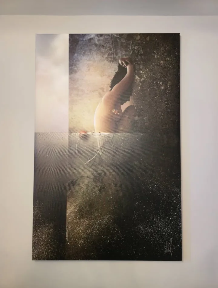 Abstract Canvas Art – Signed Surreal Photography Print thumbnail