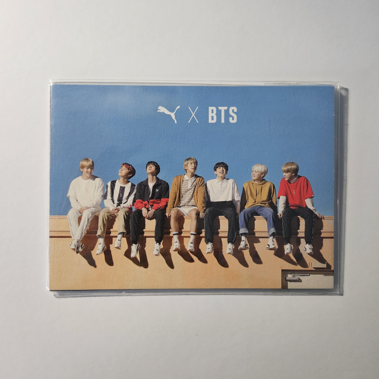 PUMA x BTS Collab - 8 Photocard Set (Double-Sided)