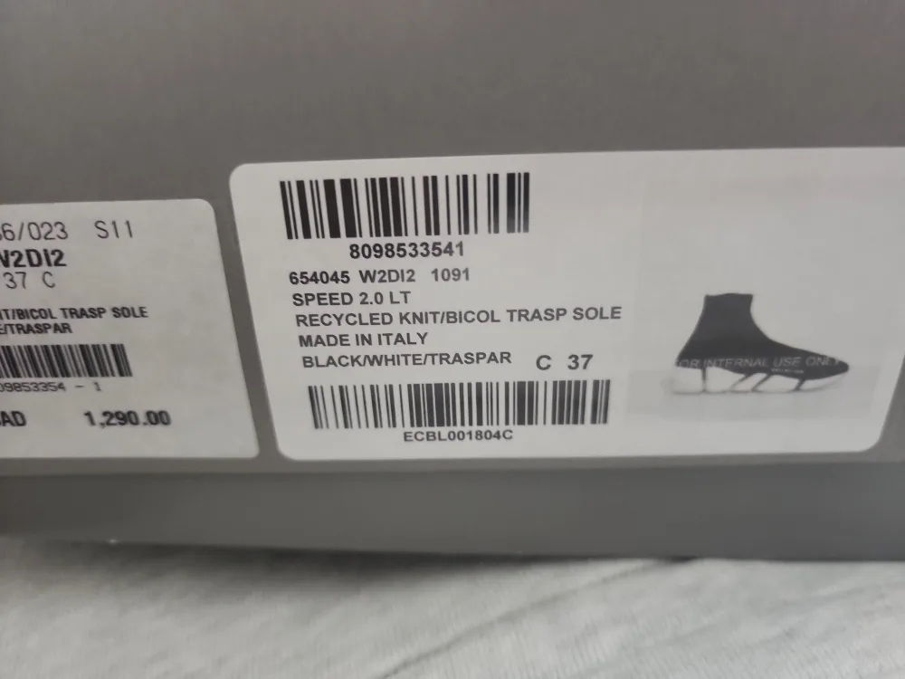 Balenciaga Speed 2.0 LT Knit Sneakers - Size 7 image indicator(2)