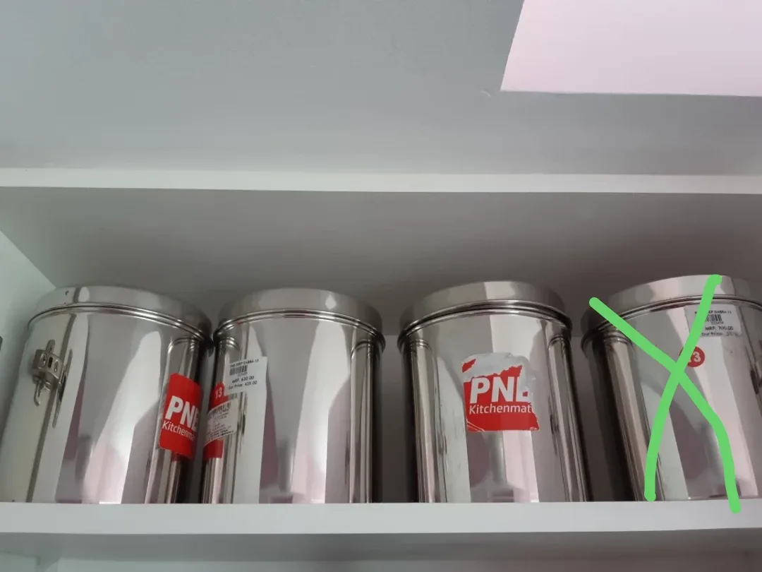 3 Stainless Steel Canisters thumbnail