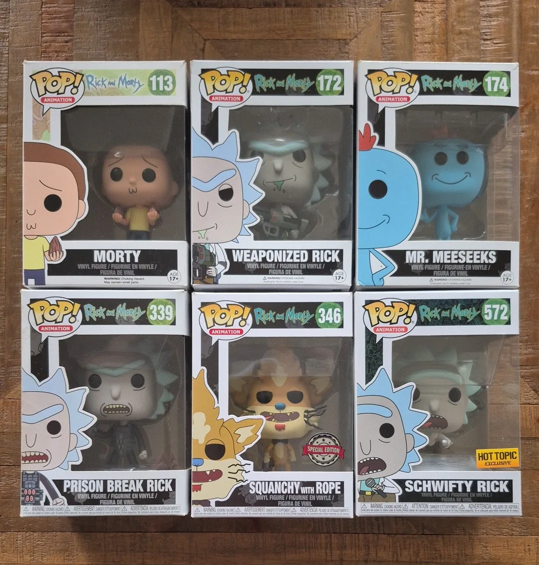 Funko Pop! Rick and Morty thumbnail