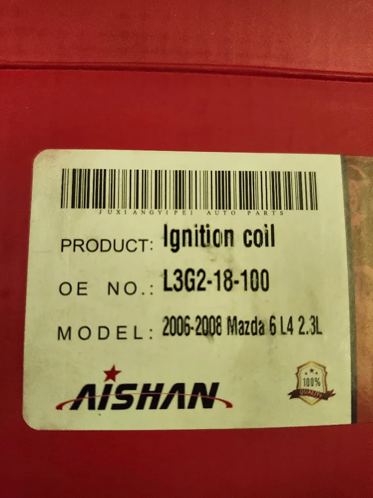 New AISHA Ignition Coil for Mazda 6 L4 2.3L image indicator(4)