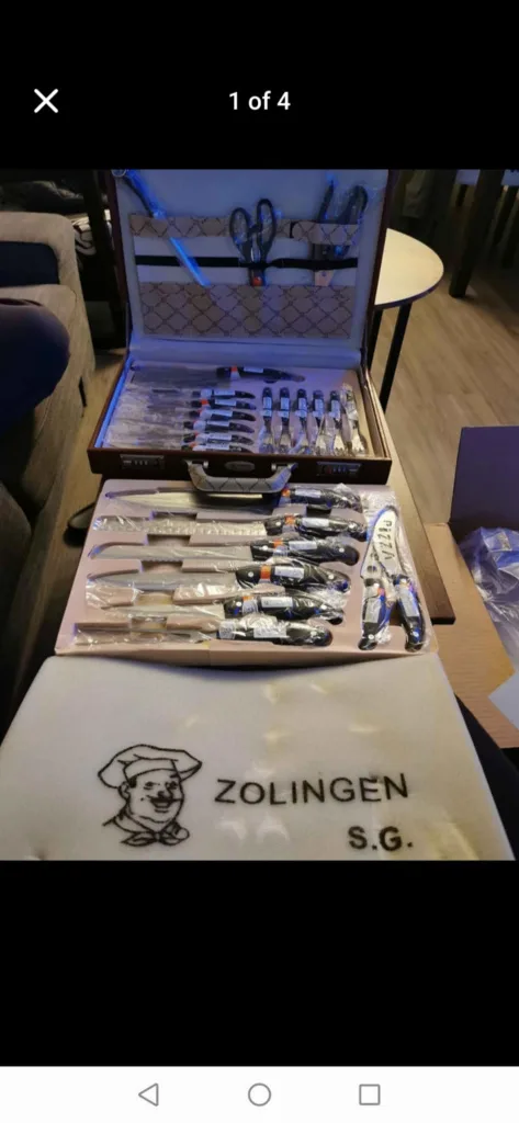 Zolingen S.G. Knife Set with Case thumbnail