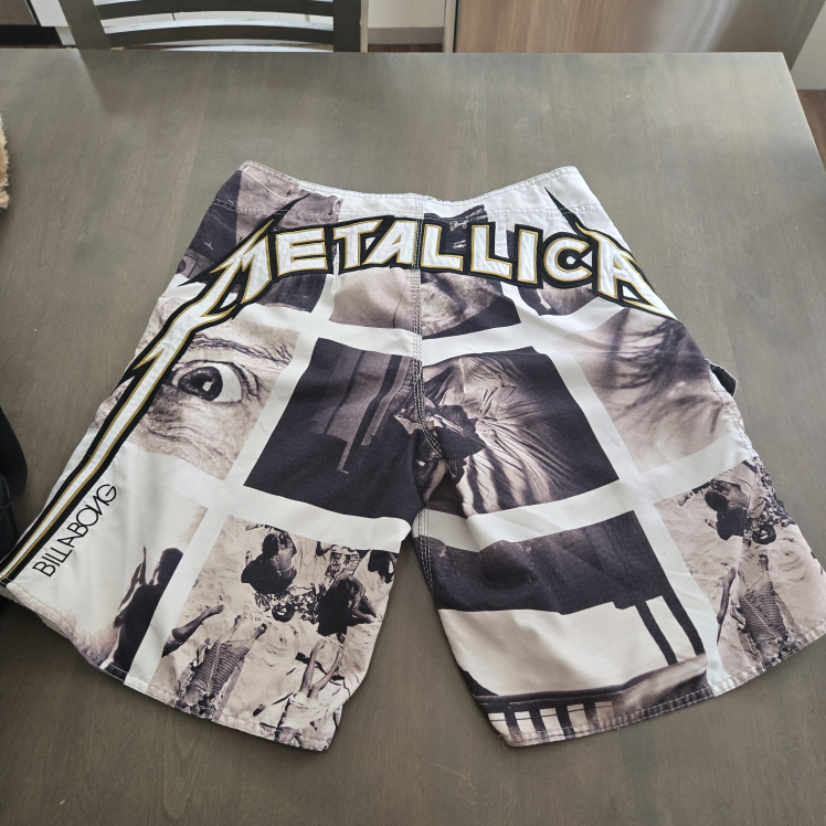 Billabong Metallica Board Shorts - Size 36