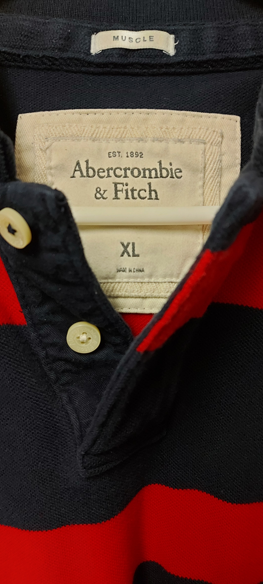 Abercrombie & Fitch XL Striped Polo Shirt - photo 3