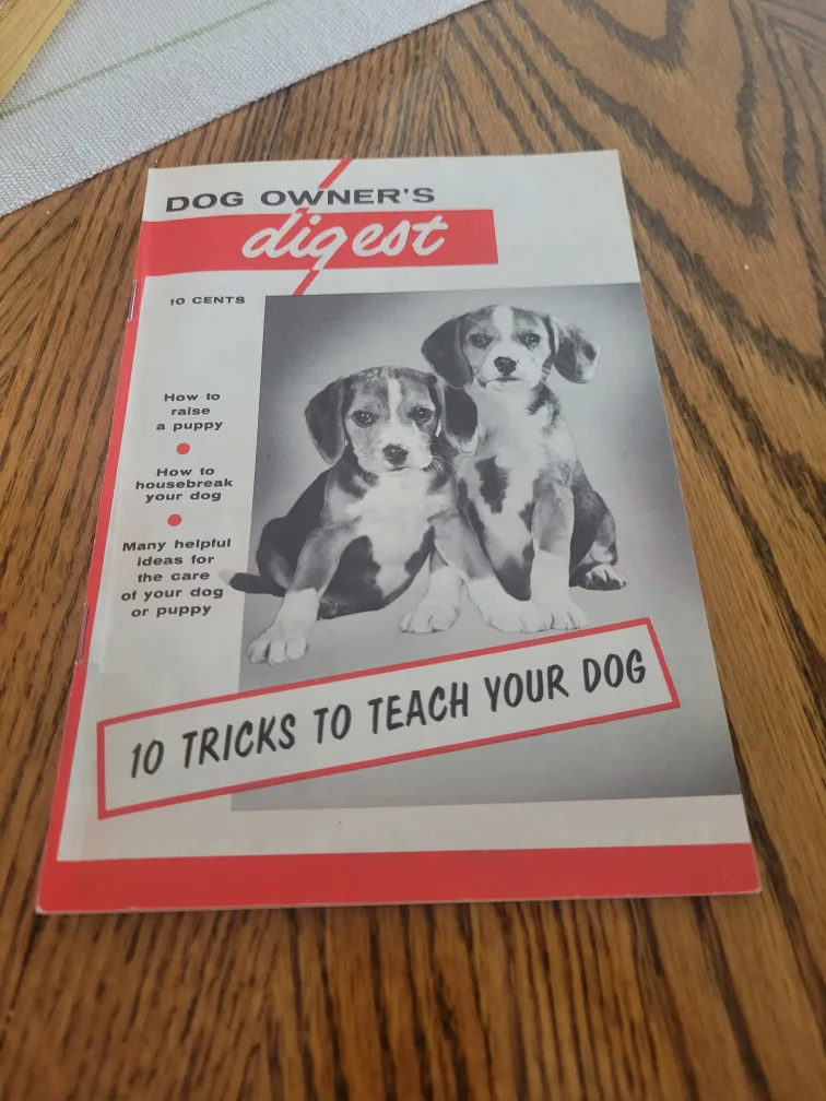 Vintage Dog Owner's Digest Magazine. empherma thumbnail