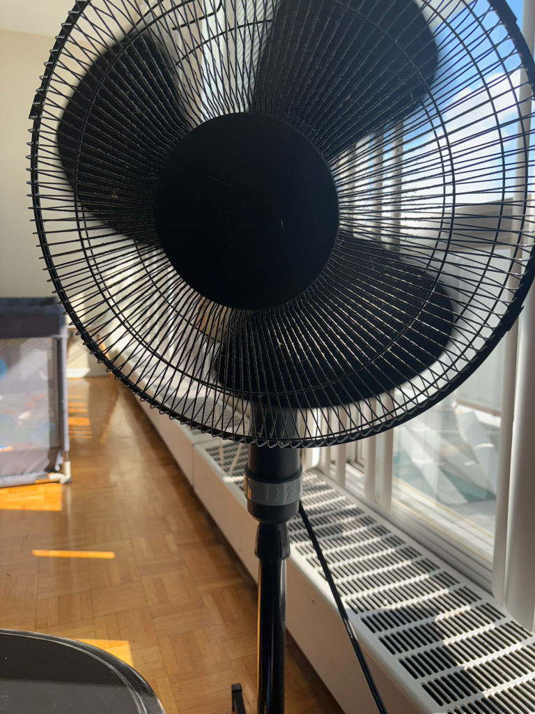 Black Standing Fan - photo 2