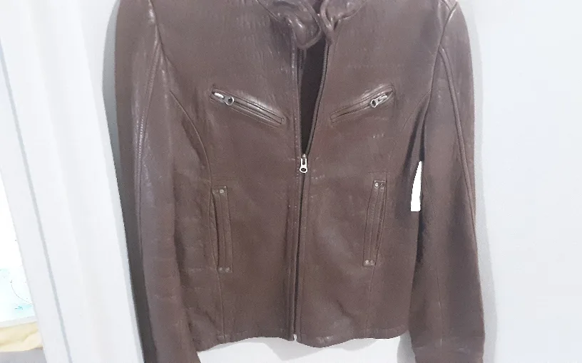 Brown Leather Jacket thumbnail