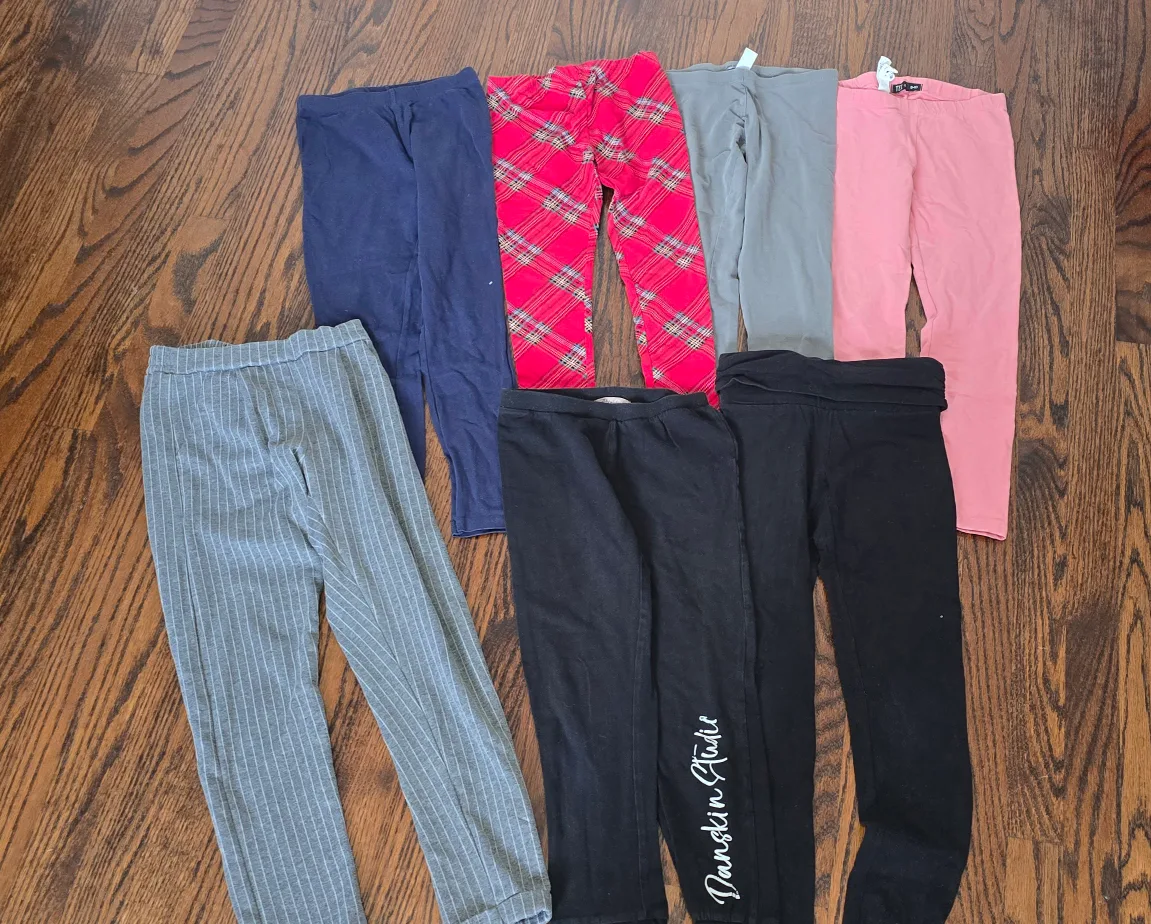 Girls' Leggings Bundle - Size 8 thumbnail