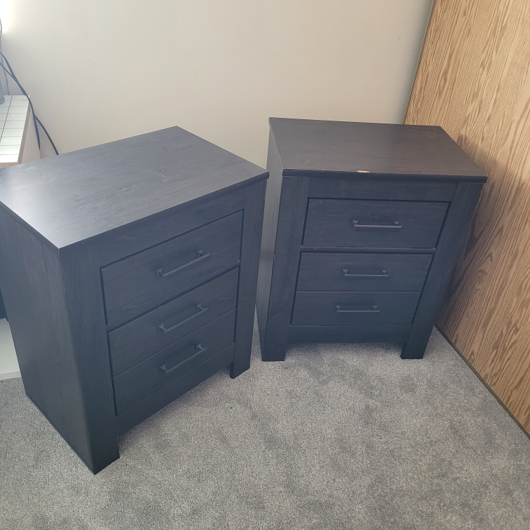 Dark Wood Dining Set, Dresser, Nightstands, Tallboy & Sofa - photo 5