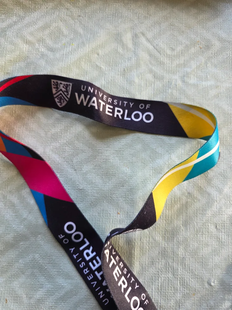 University of Waterloo Lanyard image indicator(3)