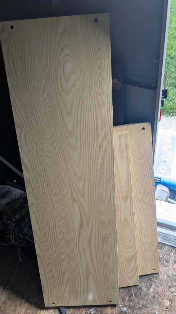 Wooden Shelves - Light Oak image indicator(2)