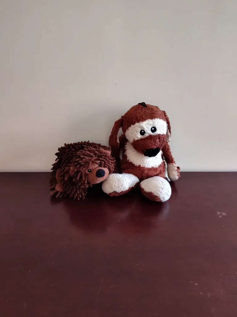 🥕 FREE! Stuffed Hedgehog and Dog Plush Toys thumbnail