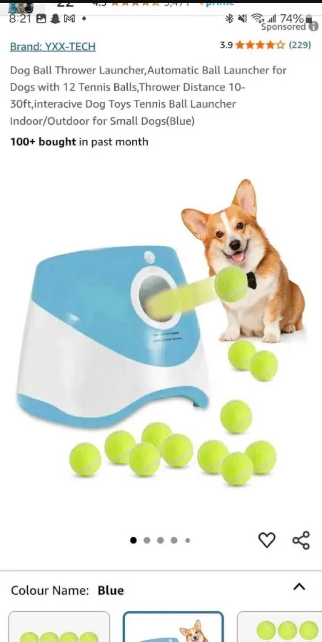 Automatic Ball Launcher For Dogs