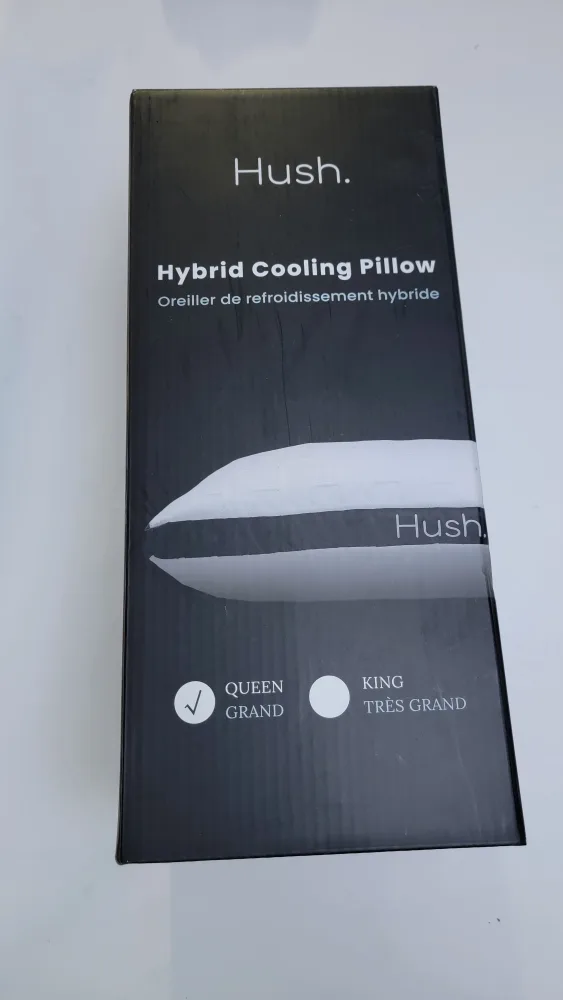 Hush Hybrid Adjustable Cooling Pillow – Queen Size + Bonus image indicator(4)