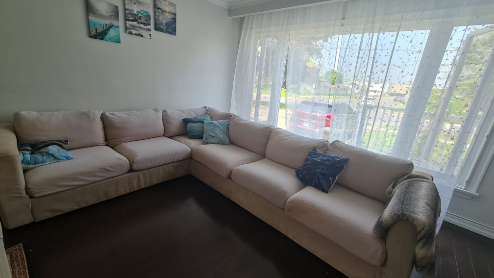 Beige Sectional Sofa