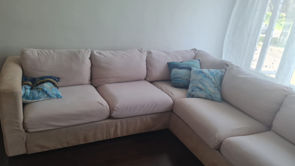 Beige Sectional Sofa - photo 3