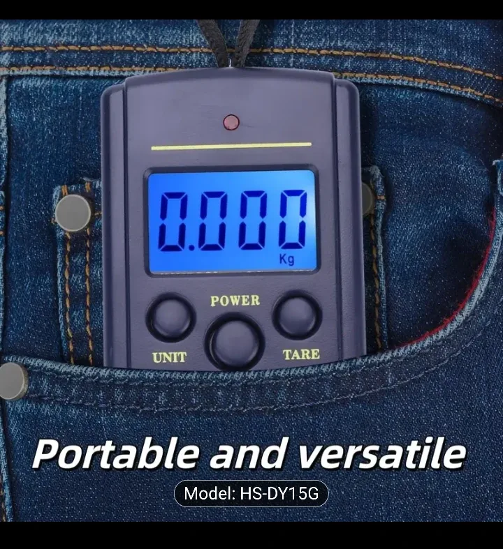 LED Digital Scale, NEW, High Precision Digital Luggage Scale image indicator(4)