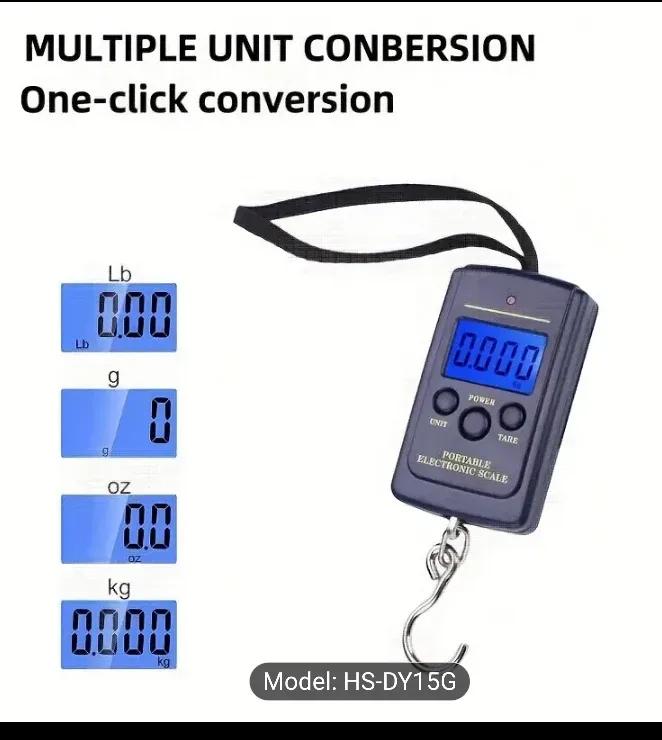 LED Digital Scale, NEW, High Precision Digital Luggage Scale image indicator(5)