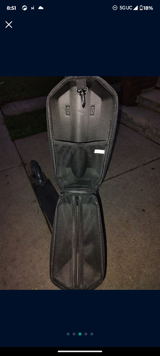 Electric Scooter with Carrying Bag 500W 20Mph - photo 3