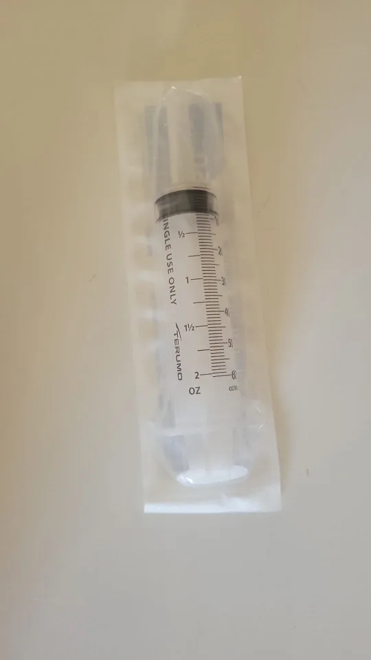 Terumo Syringe 60cc Catheter Tip, New ($30 Per box) image indicator(3)