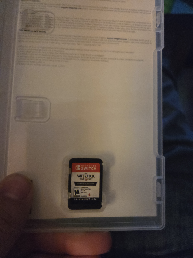 Nintendo Switch the Witcher 3 complete - photo 3
