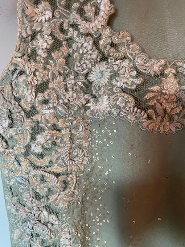 Embroidered Sleeveless Dress thumbnail