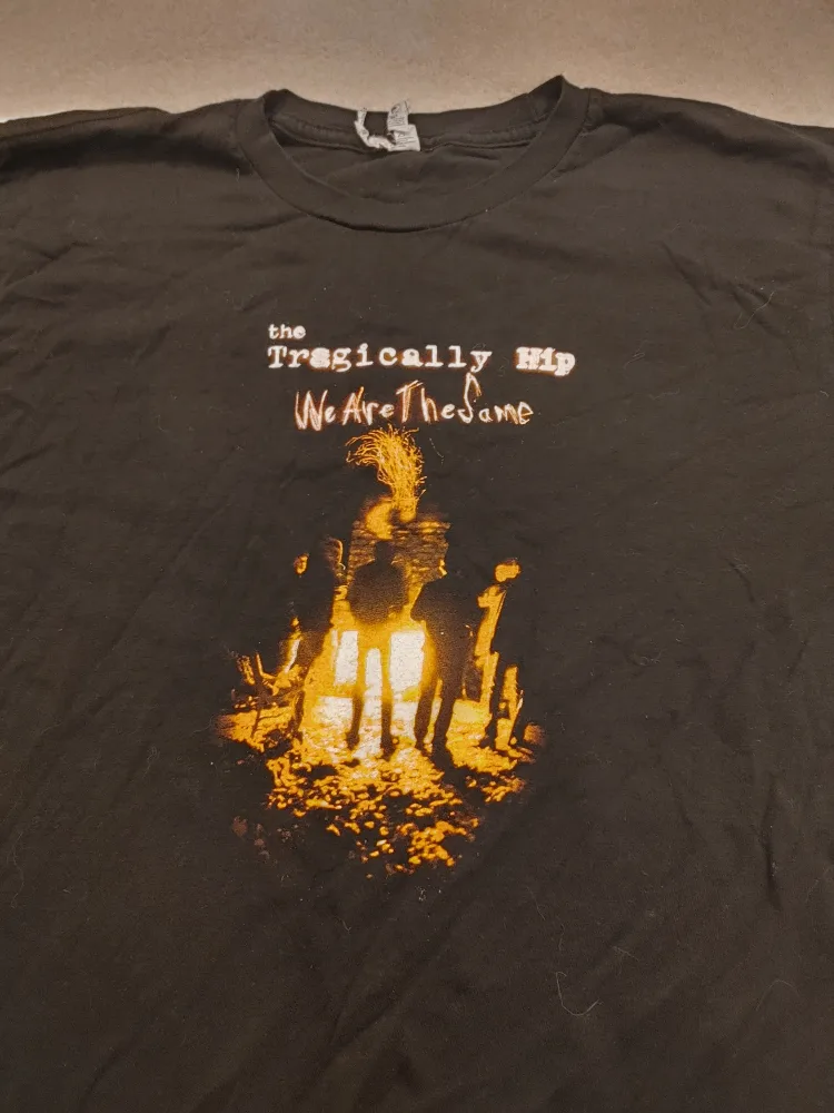 The Tragically Hip 'We Are The Same'  2009 Tour T-Shirt thumbnail