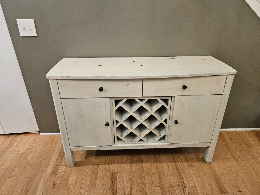 Wine Cabinet w/Removable Wine Rack thumbnail