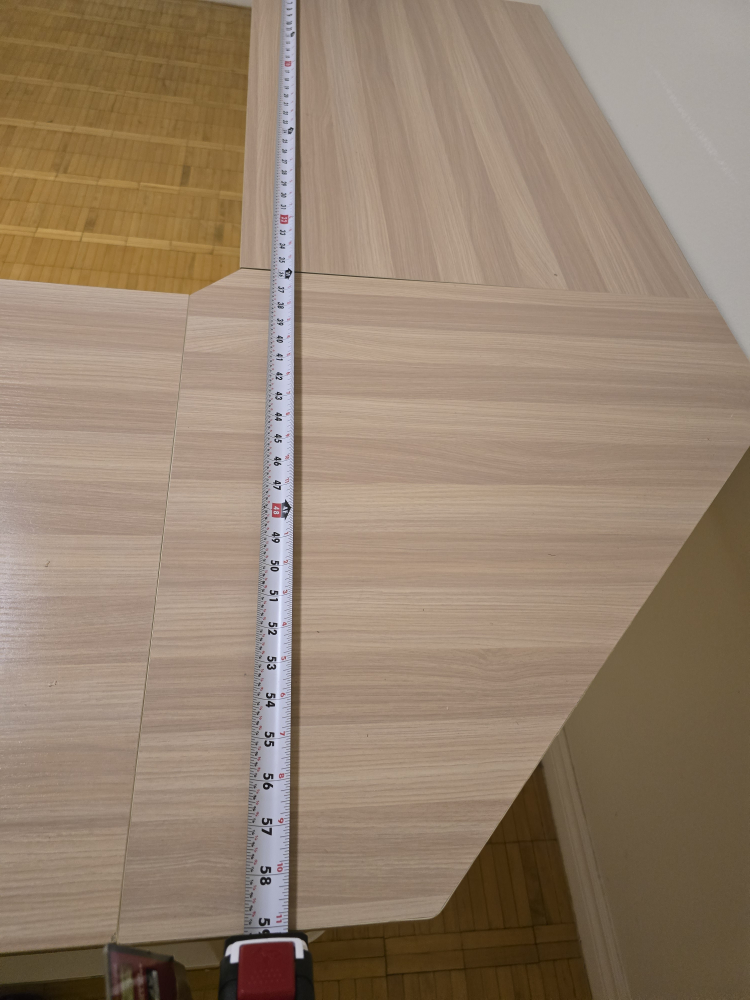 Topcobe 59" L-Shaped Wood Desk - photo 4
