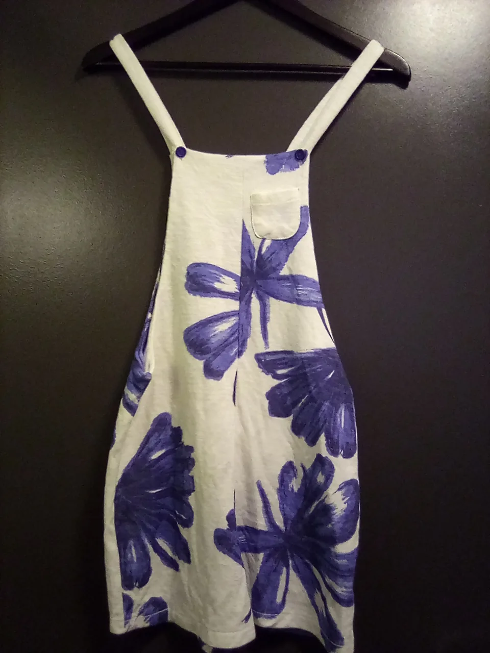 NWT Zara Girls' Floral Design Romper/Overalls! 🪻 thumbnail