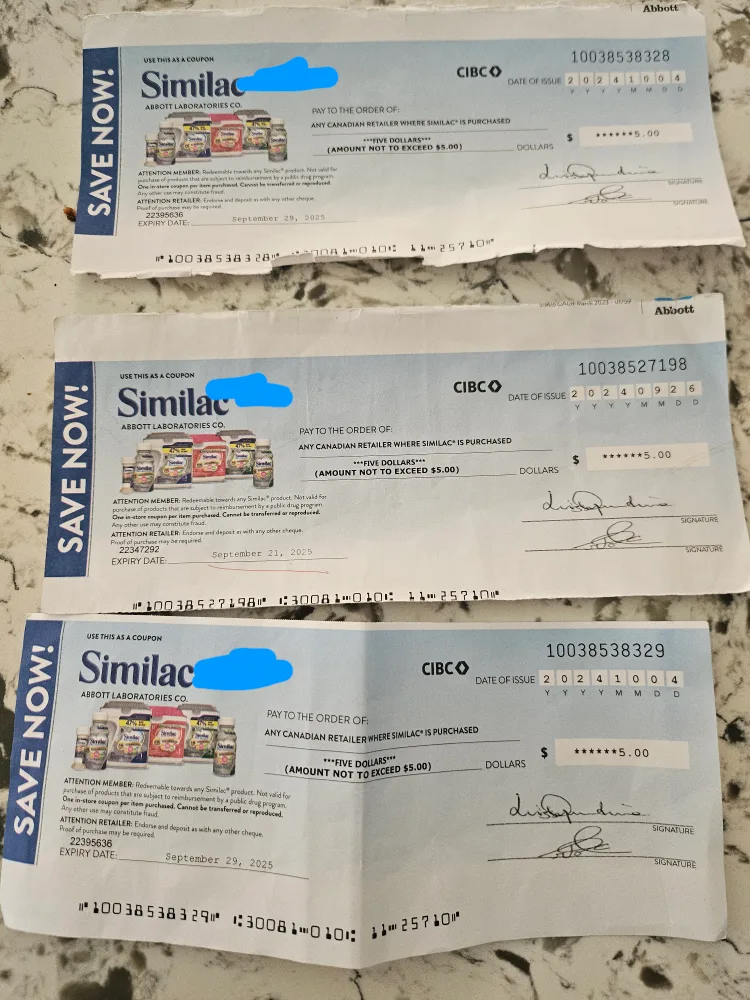 Similac $5 Coupon - Expires Sept 2025 🇨🇦 thumbnail