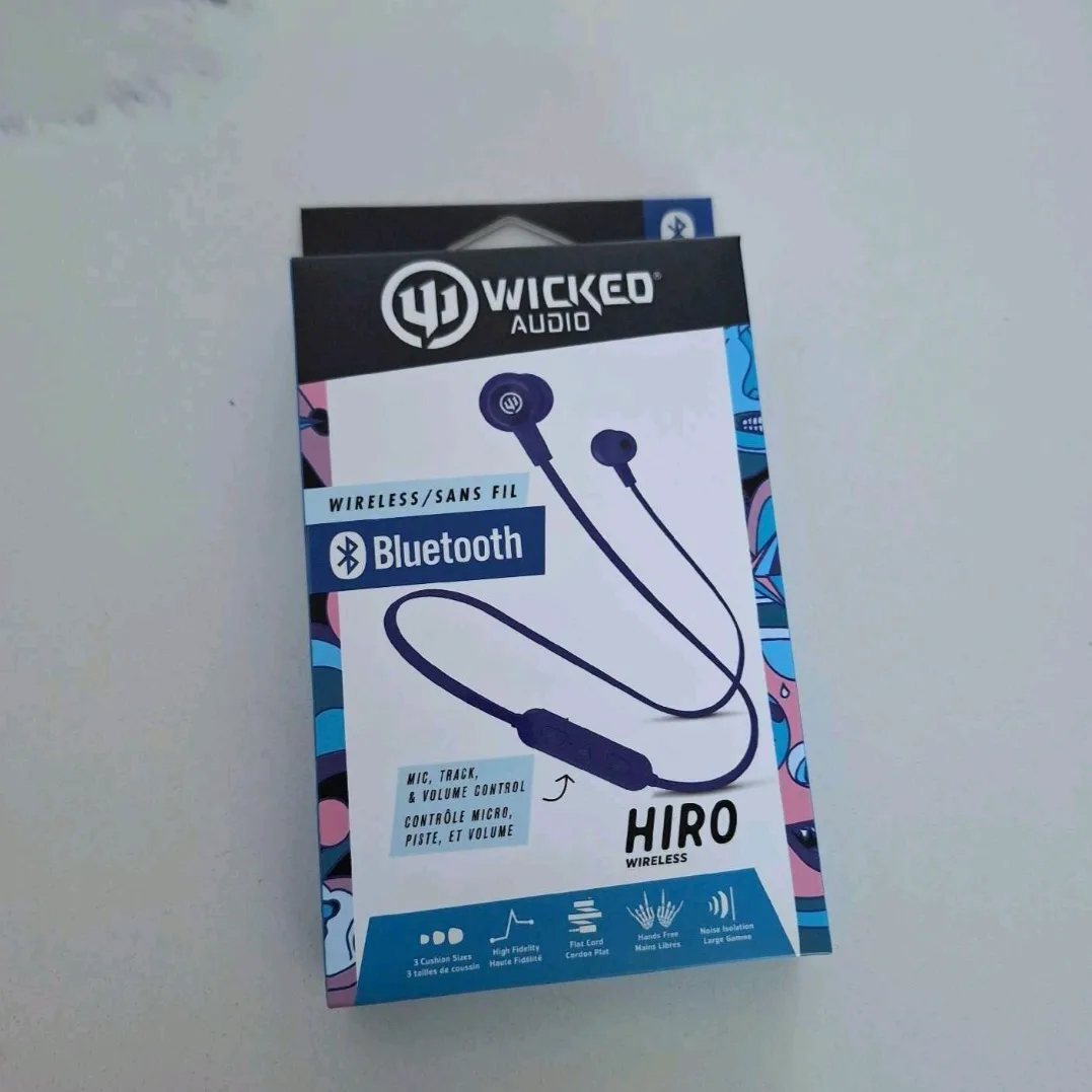 Wicked Audio Hiro Wireless Bluetooth Earbuds - New in Box 🇨🇦 thumbnail