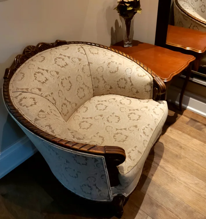 Accent Armchair and Side Table thumbnail