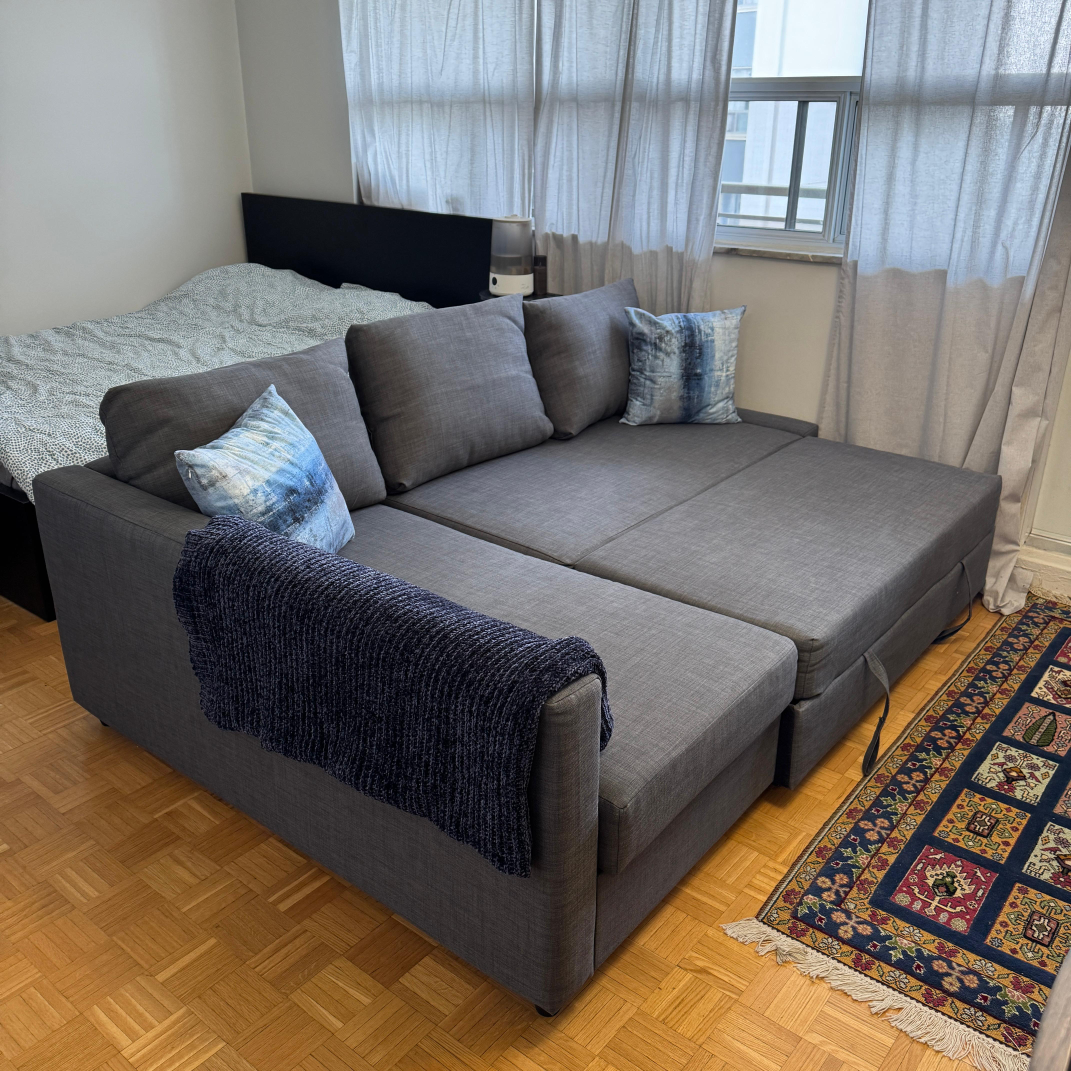 Grey Sectional Sofa with Storage - photo 2