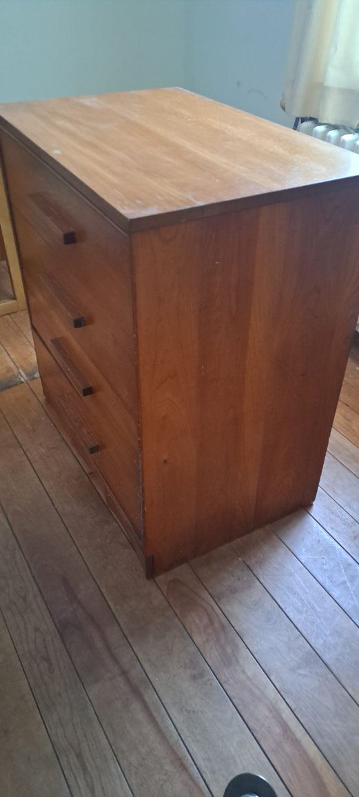Mid century vintage Wooden Drawer Dresser - photo 3