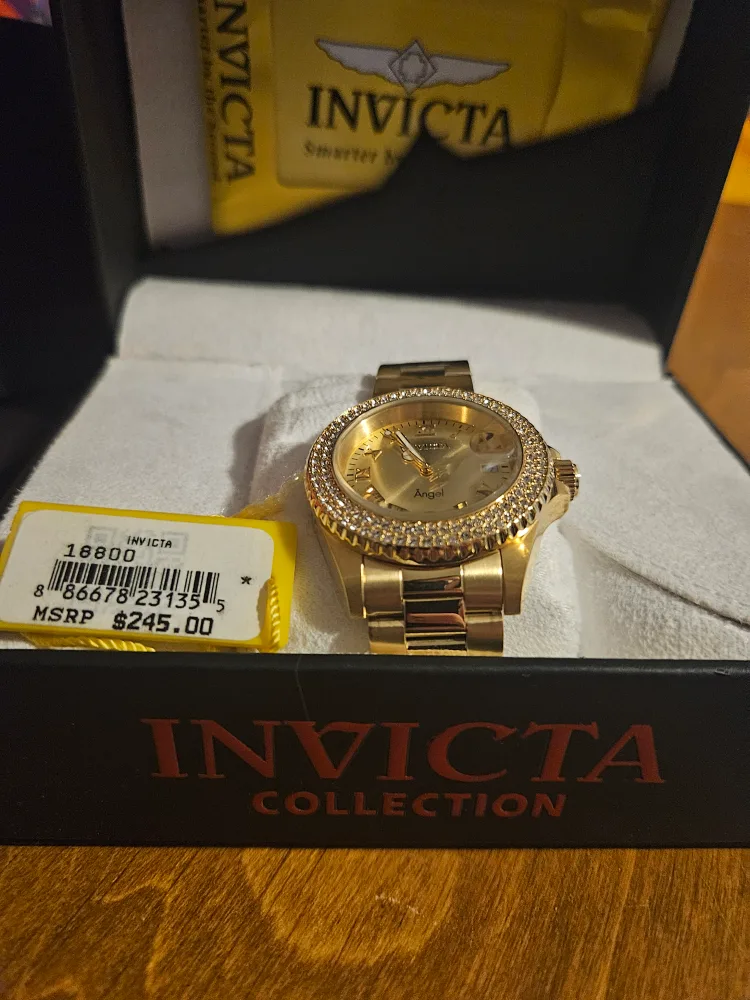 Invicta Angel Gold Watch - Like New! thumbnail