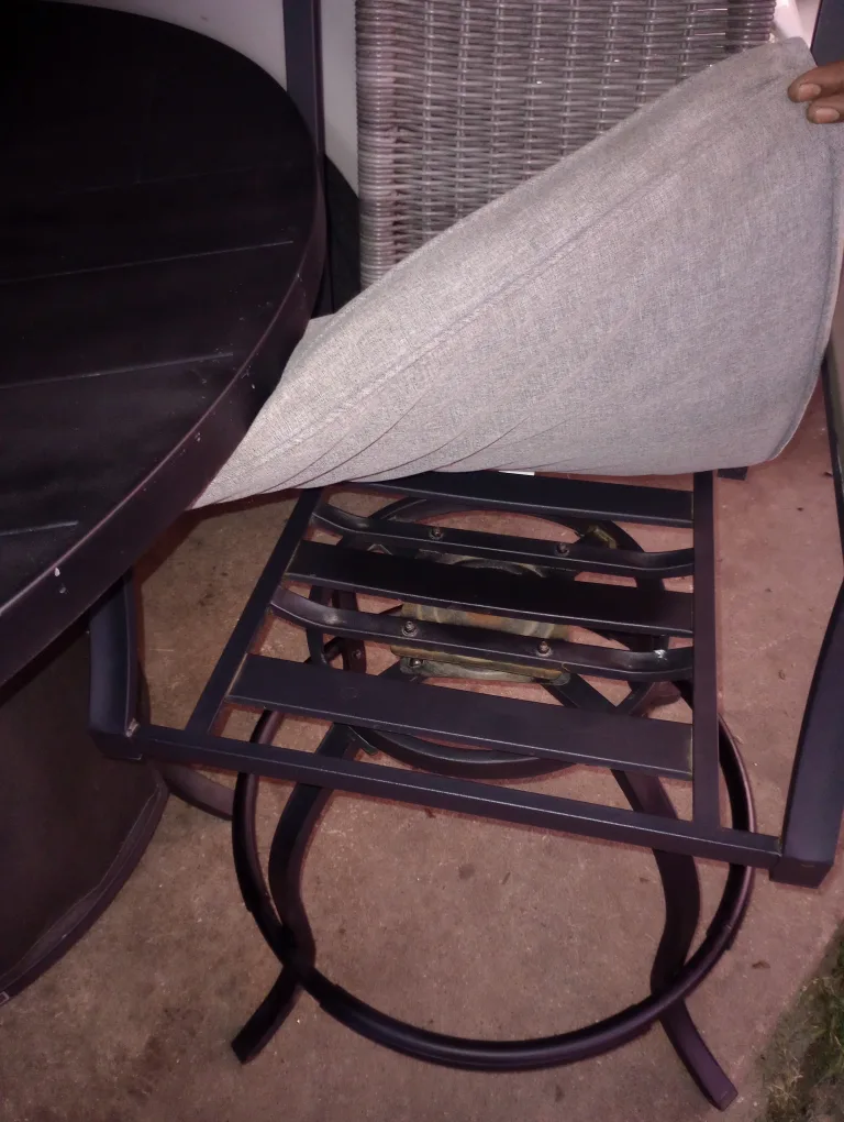 Outdoor Dining Table with Fire Pit & 6 Chairs image indicator(6)