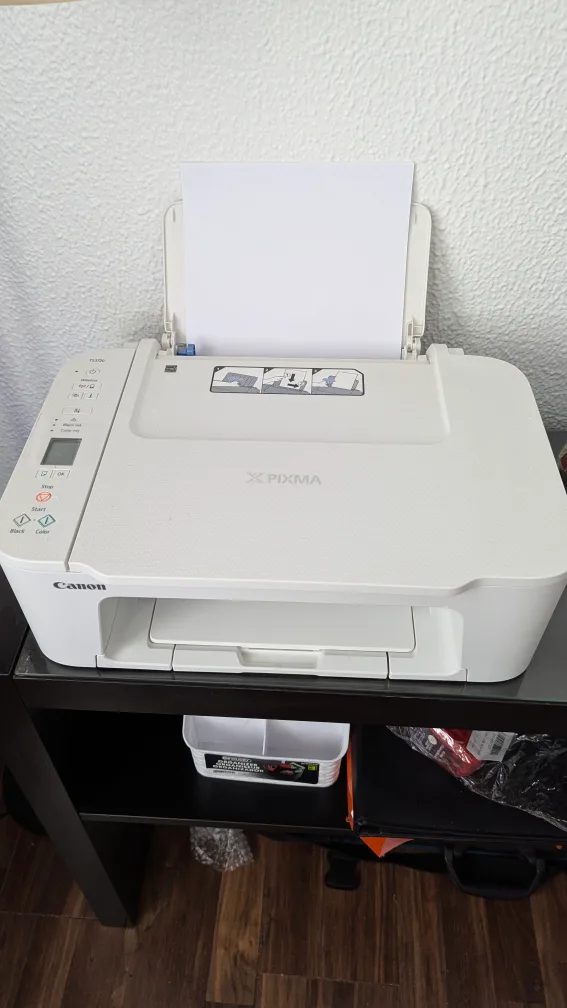 Canon PIXMA TS3720 White Printer thumbnail