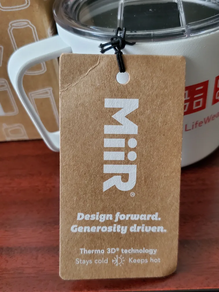 MiiR x Uniqlo 8oz Camp Cup - White image indicator(2)
