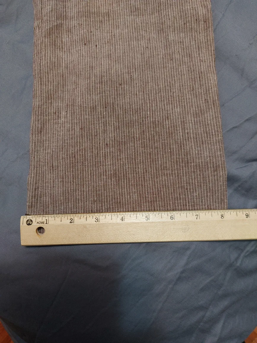 Banana Republic Tan Straight Leg Linen Blend Pants - Size 6 image indicator(3)