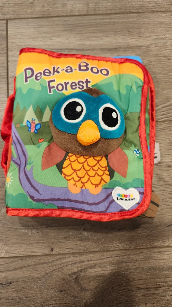 New Lamaze Peek-a-Boo Forest Soft Book thumbnail