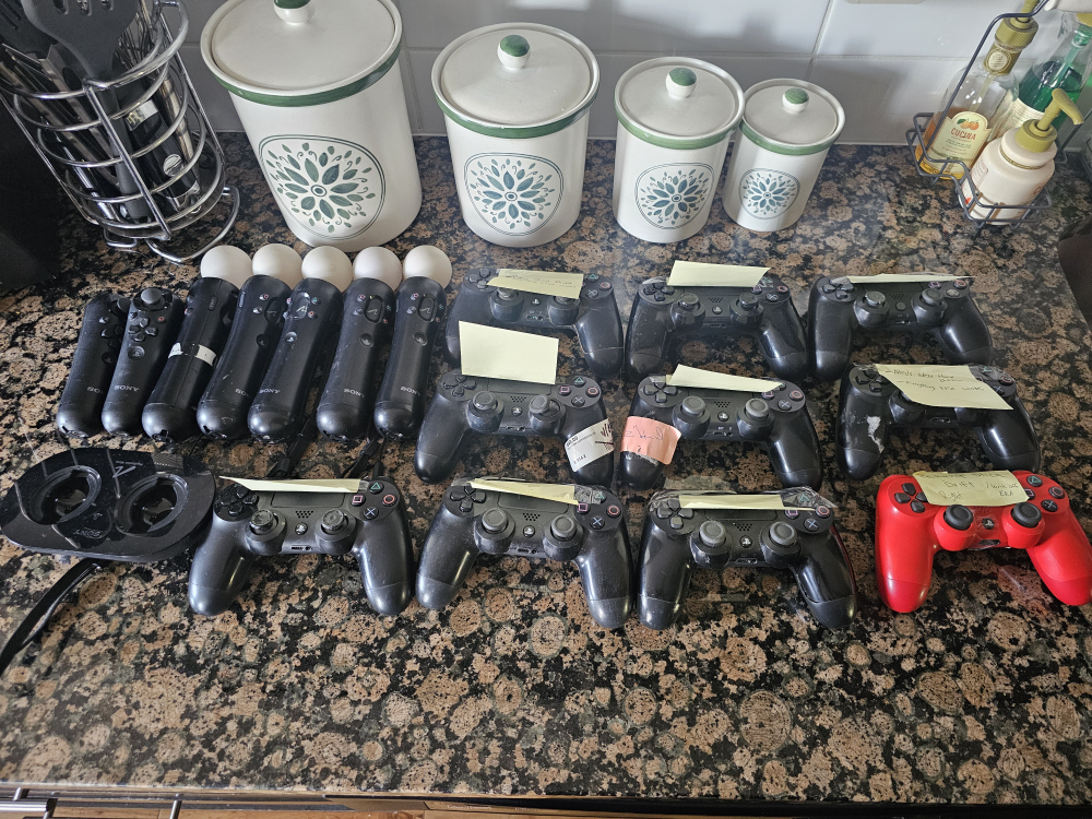 Xbox One,Slim,PS4 Controllers Parts (Read Detaills) - photo 2